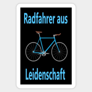 Radfahrer aus Leidenschaft Sticker